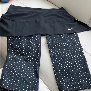 Nike tennis skirt with built in leggings